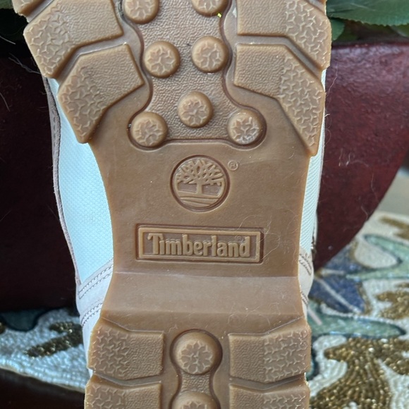 Timberland Euro Hiker Sprint Mid Light Pink Nubuck Leather Women's Boots Lace Up - Picture 13 of 15